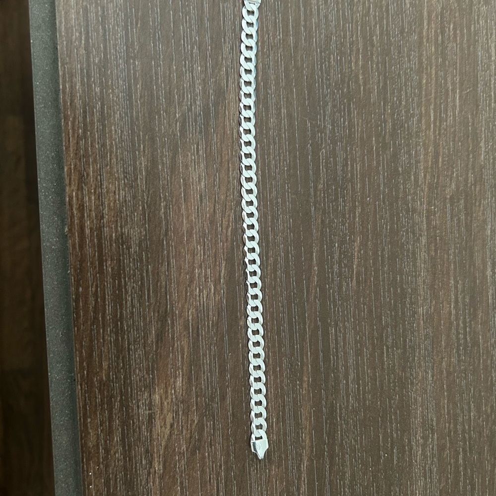 9.25 sterling silver 6.5 mm 8” 9.05 grams